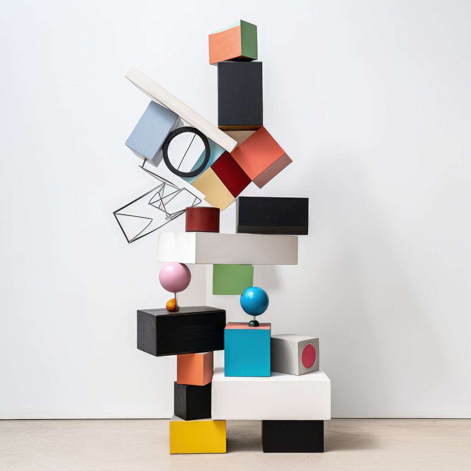 abstract-art-made-from-3d-geometric-shapes abstract-art-made-from-3d-geometric-shapes