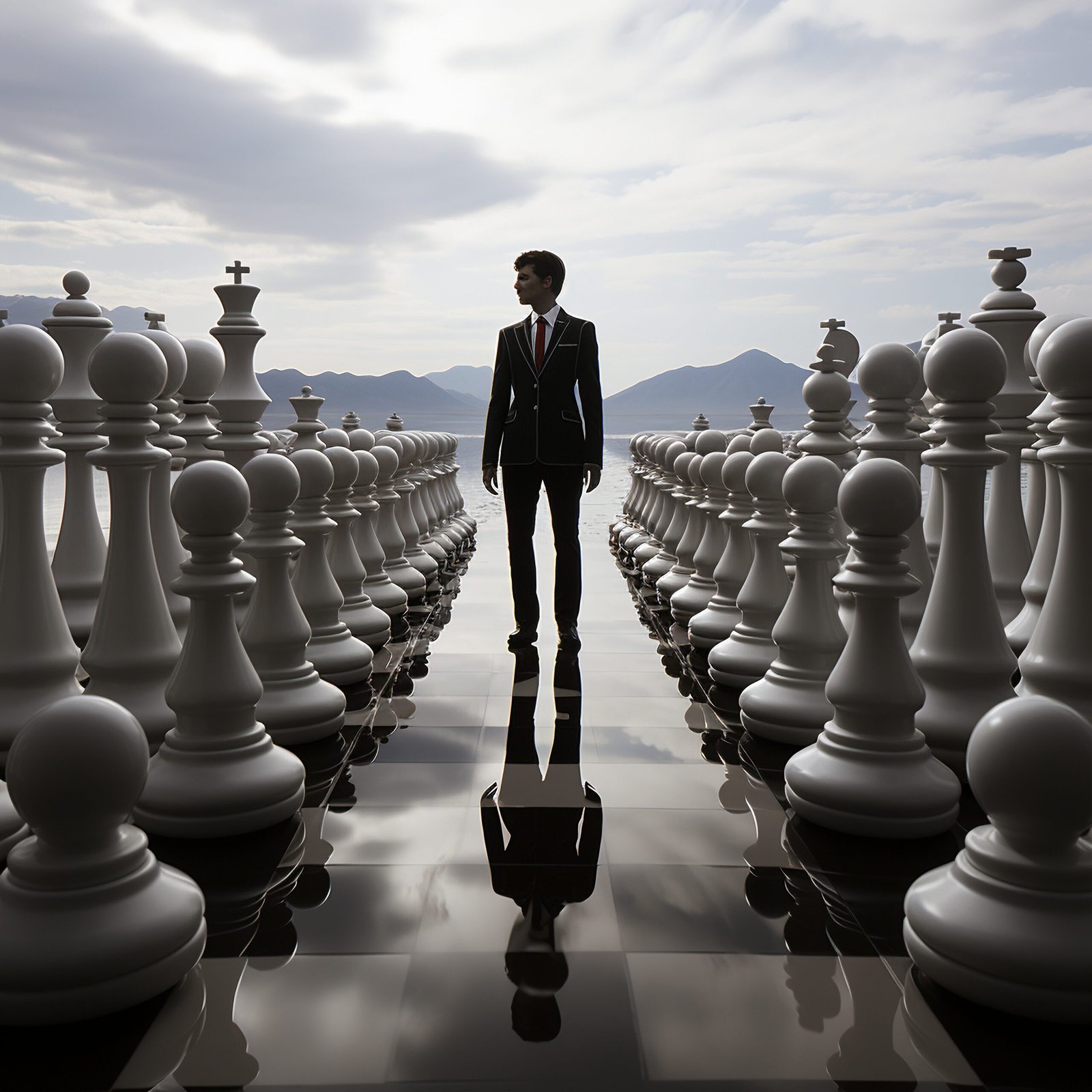 view-dramatic-chess-pieces-with-man view-dramatic-chess-pieces-with-man